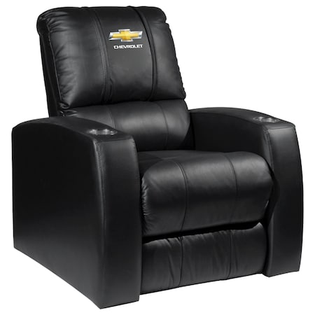 Dreamseat Home Theater Recliner with Chevrolet Primary Logo XZ418301RHTCDBLK-PSGMC61065